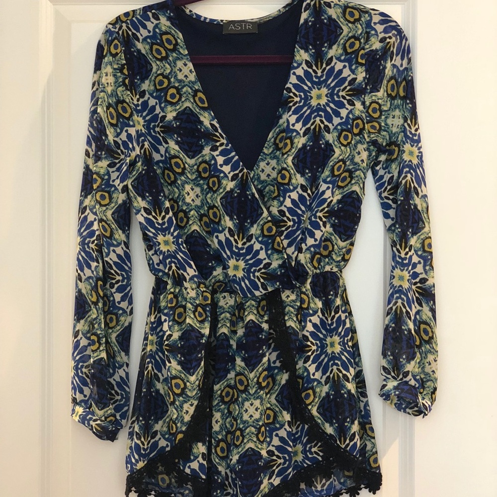 ASTR long sleeved romper